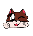 キツネ犬スタンプ（個別スタンプ：3）