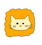 まがおゆるゆるあにまる（個別スタンプ：1）