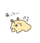 だらしないハムスター（個別スタンプ：6）