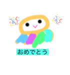 にじいろくらげちゃん（個別スタンプ：7）