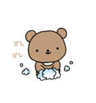 ねこのコン。4♡ねこのコンとくまったくん（個別スタンプ：21）