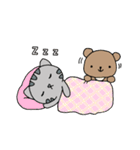 ねこのコン。4♡ねこのコンとくまったくん（個別スタンプ：29）