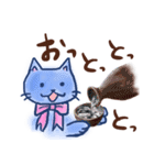 お酒大好きリボン猫さん（個別スタンプ：29）