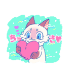 猫のみゅーちゃんスタンプ（個別スタンプ：10）