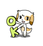 ほのぼのワンワン！日常編（個別スタンプ：1）