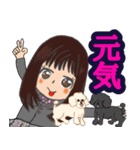 男女兼用 マスク推進スタンプです。（個別スタンプ：5）