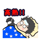 男女兼用 マスク推進スタンプです。（個別スタンプ：6）