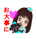 男女兼用 マスク推進スタンプです。（個別スタンプ：28）