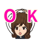 ひとみママの仲良し家族（個別スタンプ：4）