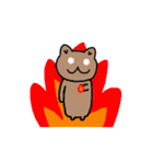 ねこイラストスタンプ！（個別スタンプ：22）