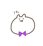 しもぶくれうさぎたち（個別スタンプ：32）