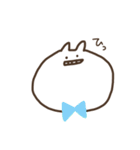 しもぶくれうさぎたち（個別スタンプ：35）