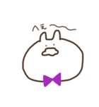 しもぶくれうさぎたち（個別スタンプ：36）