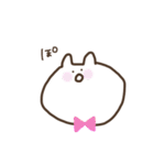 しもぶくれうさぎたち（個別スタンプ：37）