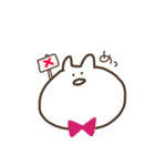しもぶくれうさぎたち（個別スタンプ：39）
