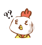 顔圧強めのトリさん_台湾語ver（個別スタンプ：16）