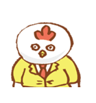 顔圧強めのトリさん_台湾語ver（個別スタンプ：26）
