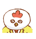 顔圧強めのトリさん_台湾語ver（個別スタンプ：27）