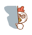 顔圧強めのトリさん_台湾語ver（個別スタンプ：34）