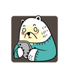 セーター·クマ（個別スタンプ：8）