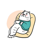 セーター·クマ（個別スタンプ：12）