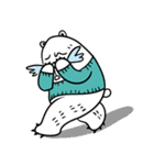 セーター·クマ（個別スタンプ：14）