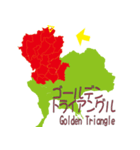 タイの地図（個別スタンプ：32）