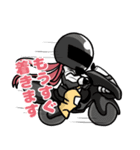 【バイク女子】千隼ちゃん（個別スタンプ：8）