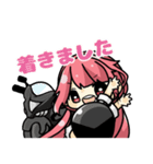 【バイク女子】千隼ちゃん（個別スタンプ：9）