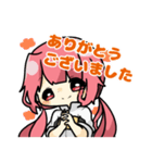 【バイク女子】千隼ちゃん（個別スタンプ：16）