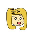 おどろいた人たちの顔（個別スタンプ：4）