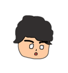 おどろいた人たちの顔（個別スタンプ：7）