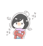 ほかほか ほか子ちゃん2（個別スタンプ：1）
