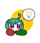 おりかぷとかぷりこさん（個別スタンプ：6）