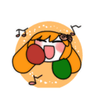 おりかぷとかぷりこさん（個別スタンプ：11）