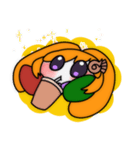 おりかぷとかぷりこさん（個別スタンプ：15）