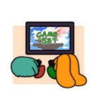 おりかぷとかぷりこさん（個別スタンプ：37）