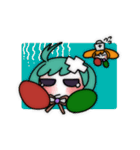 おりかぷとかぷりこさん（個別スタンプ：38）