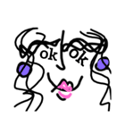popcrazygirl（個別スタンプ：1）