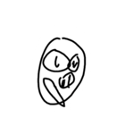 手書きだよ〜（個別スタンプ：6）