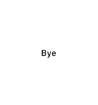 英語：よく使うシンプルな吹き出し（個別スタンプ：14）