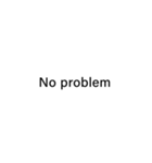 英語：よく使うシンプルな吹き出し（個別スタンプ：19）