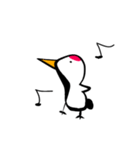 平和に生きたい鶴（個別スタンプ：5）