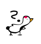 平和に生きたい鶴（個別スタンプ：13）