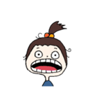 なべべ（ちょんまげ太郎ver.）（個別スタンプ：5）