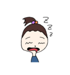 なべべ（ちょんまげ太郎ver.）（個別スタンプ：7）