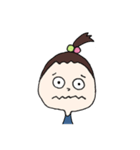 なべべ（ちょんまげ太郎ver.）（個別スタンプ：12）