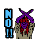 ドット絵女子のスタンプ（個別スタンプ：4）