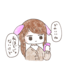 おんなのこの心（個別スタンプ：22）