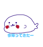 動きたくないあざらし（個別スタンプ：6）